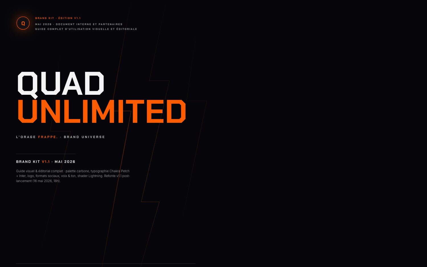 Brand Kit Quad Unlimited